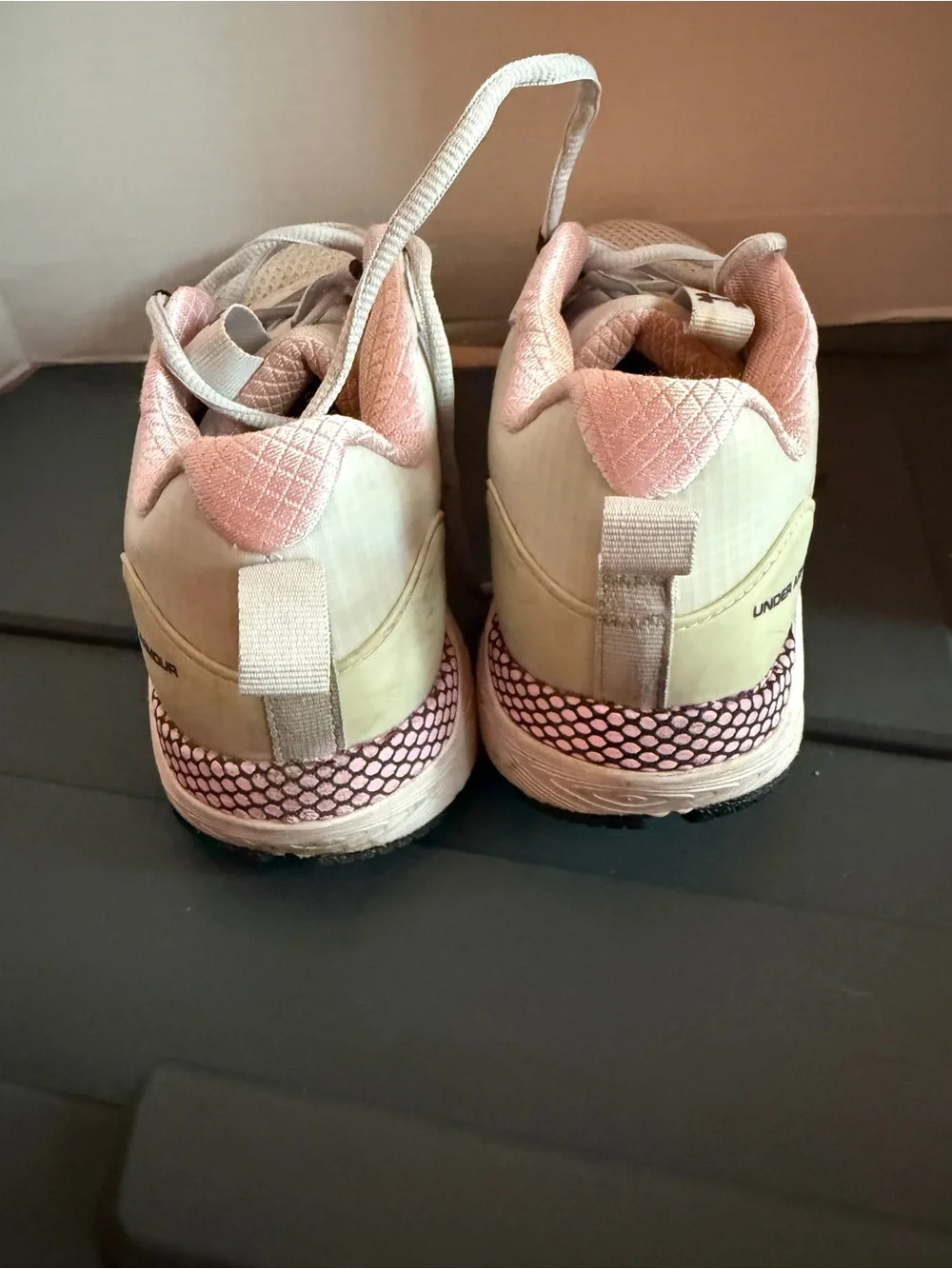 Under Armour Women’s Athletic HOVR Sneakers - Pink/White